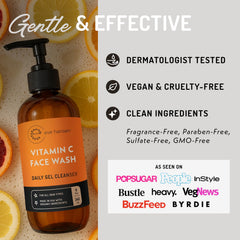 Eve Hansen Vitamin C Cleanser aloe vera plant signaling soothing hydration