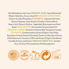 Eve Hansen Vitamin C Face Moisturizer paired with cleanser and toner routine.
