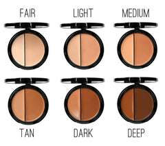 Applied on skin view of EVE PEARL HD Dual Foundation with natural matte look on fair skin