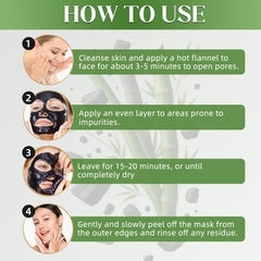 Eveellyn Warm towel prep for open pores before masking