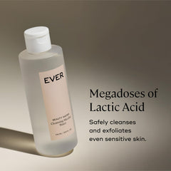 Lactic acid balance in EVER Beauty Water provides gentle exfoliation