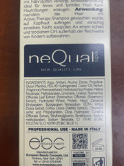 Ever Ego Nequal Intensive Energizing Lotion texture swirl, rich absorption for energized skin
