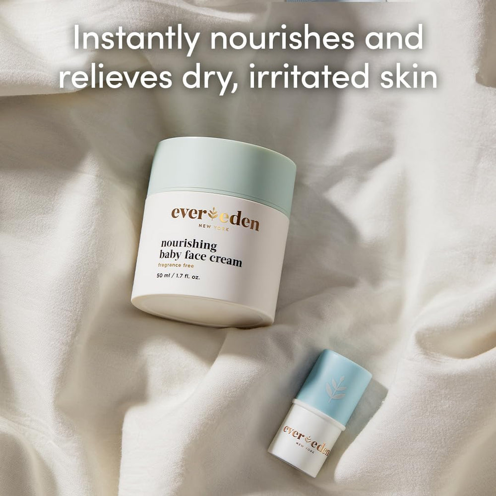 Evereden lip balm with natural oils nourishing dry patches on babies