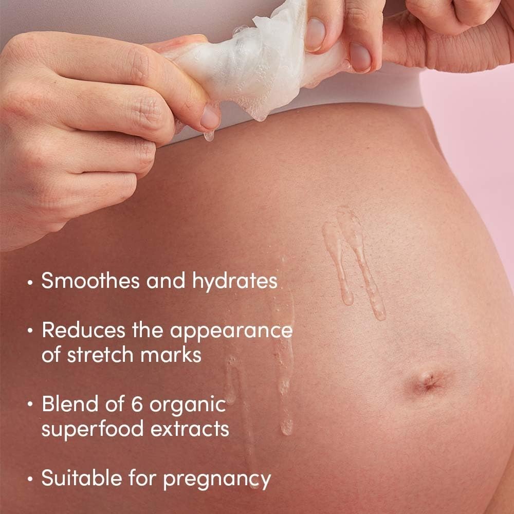 Evereden belly mask ingredients highlight botanical oils and extracts