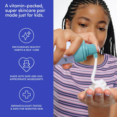 Evereden fragrance-free kids set packaging with unscented labeling