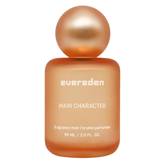 Evereden fragrance mist main character bottle, front view for daily scent expression.