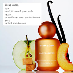 Evereden vanilla and grated coconut brighten the scent.