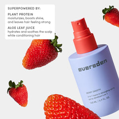 Evereden Happy Hair Duo shown with detangler spray for a complete routine.