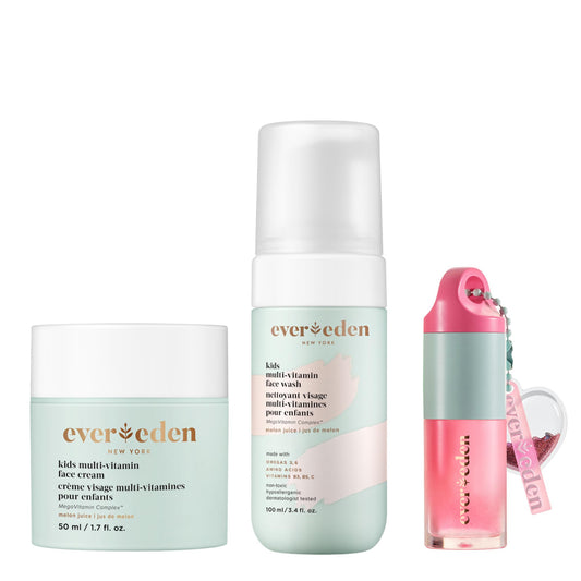 Evereden Happy Kids Melon Face Wash bottle for gentle daily cleansing.