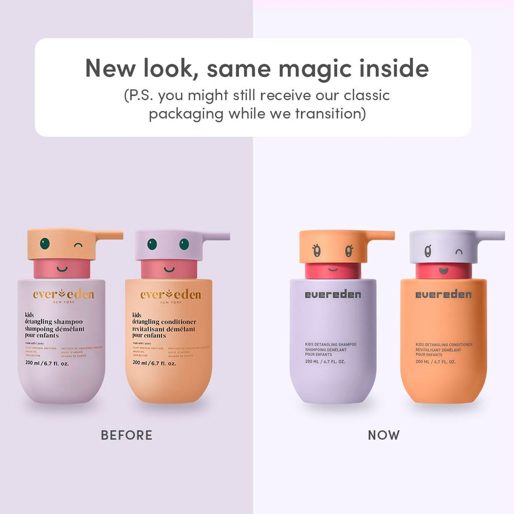Evereden Kids Detangler Conditioner bottle for smoother, manageable hair