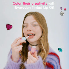 Evereden clean lip oil and washable face paint showcase safe, vegan ingredients.