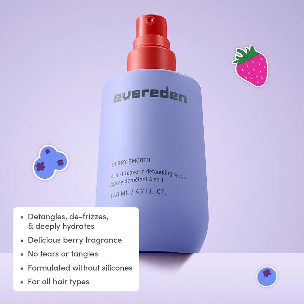 Evereden Kids Travel Set body wash mini helps cleanse without drying delicate skin.