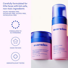 Evereden Kids Travel Set detangling conditioner bottle nourishes and softens all hair types.