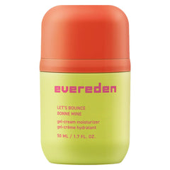 Evereden Lets Bounce Gel-Cream jar highlights a lightweight hydration texture.