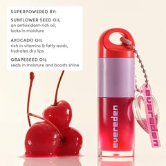 Evereden Peach oil helps retain moisture and improve lip softness.