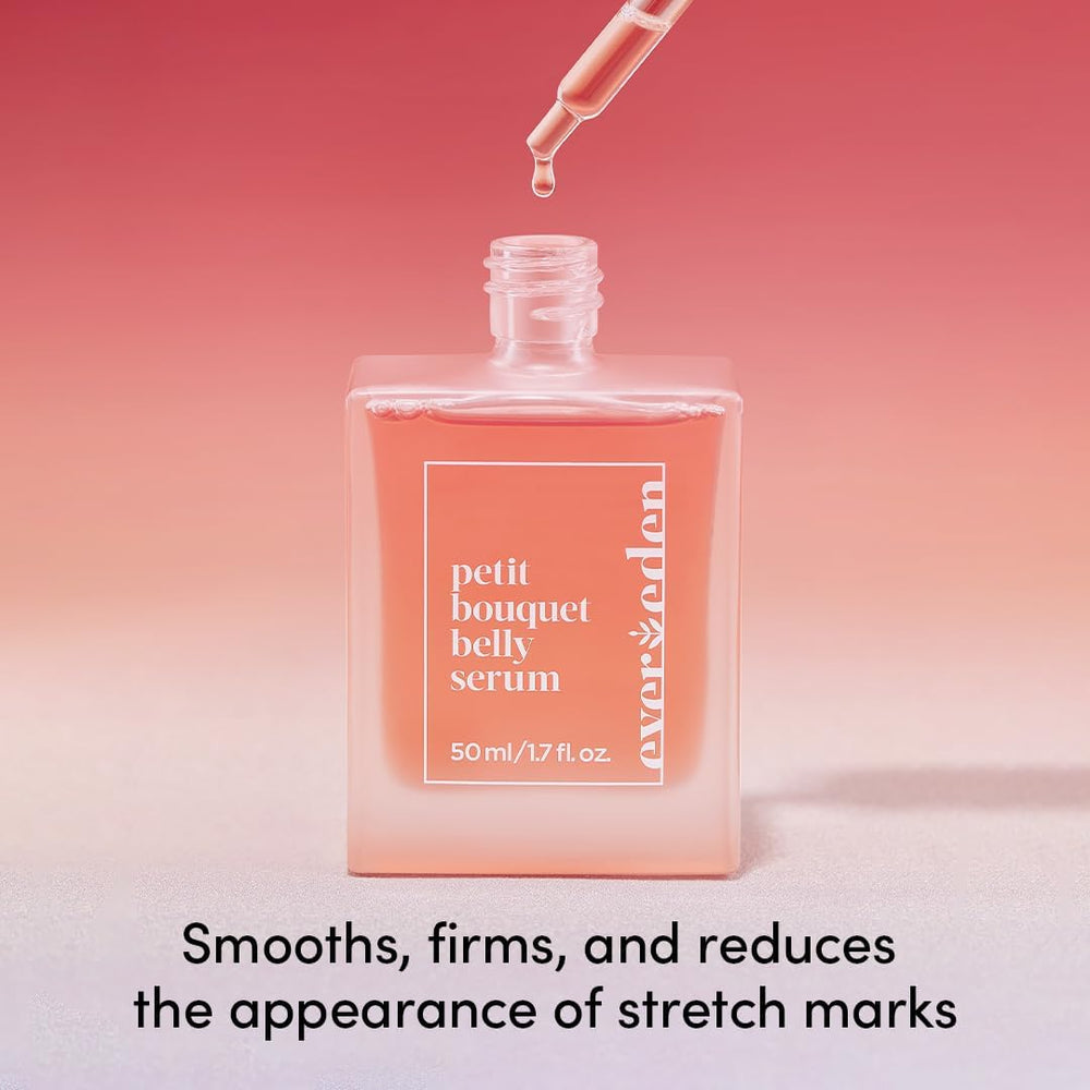 Evereden Petit Bouquet Belly Serum pump for easy, mess-free application
