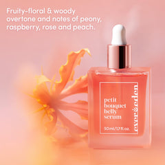 Evereden Petit Bouquet Peony oil blend signals rich nourishment for elasticity