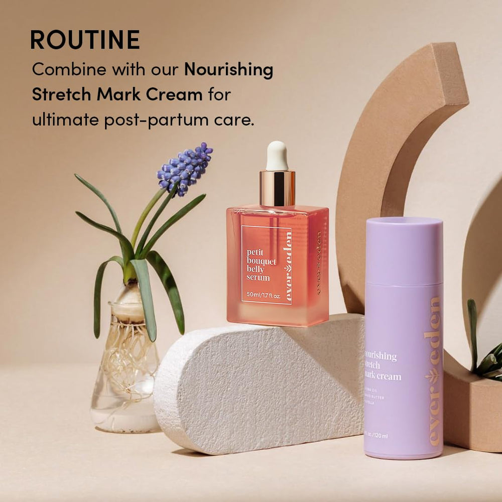 Evereden Petit Bouquet Made in USA label emphasizes clean, dermatologist-tested quality