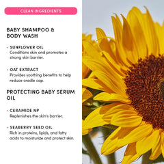 Evereden protecting serum oil bottle, provides head-to-toe moisture.