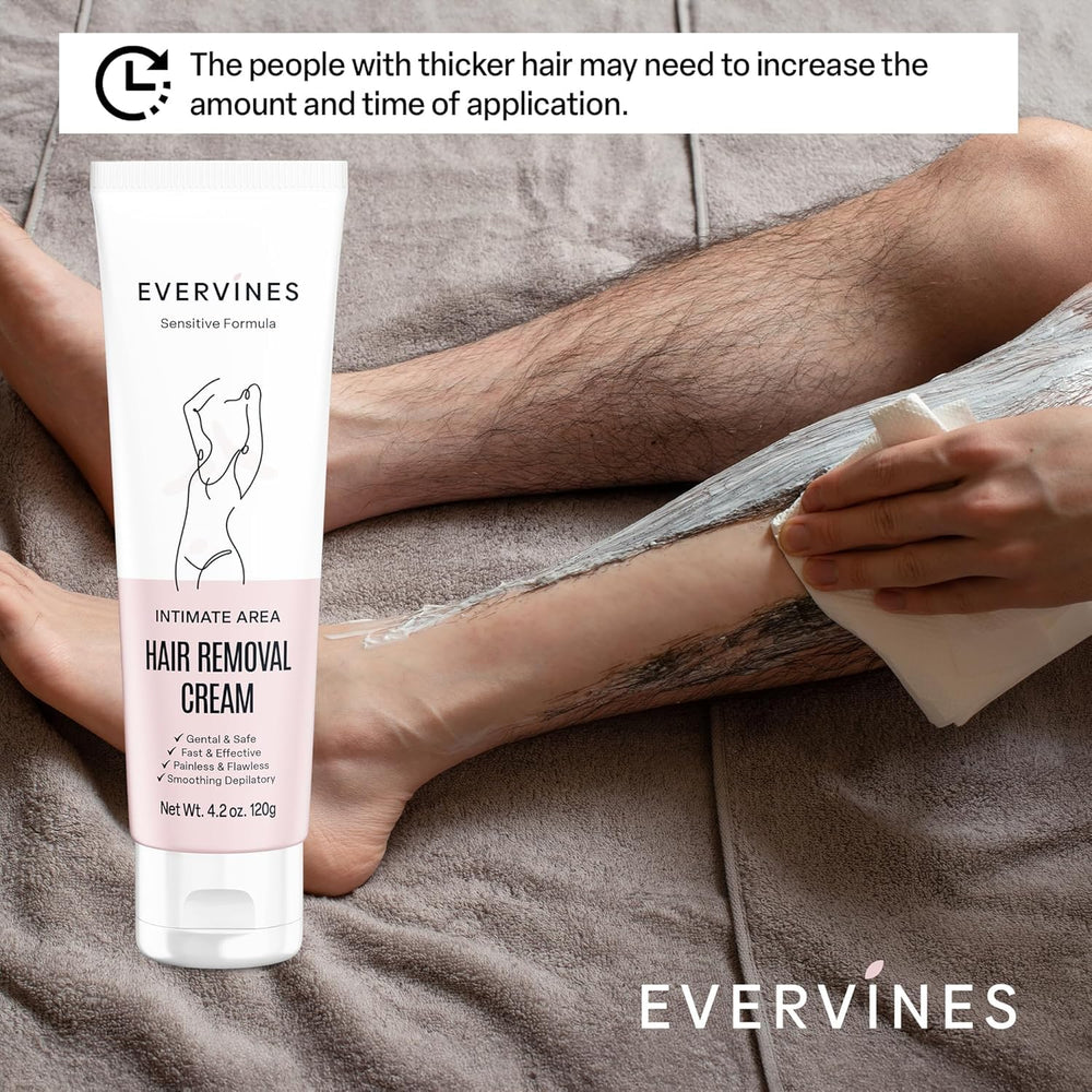 Evervines nourishing formula leaves skin soft and moisturized after treatment.