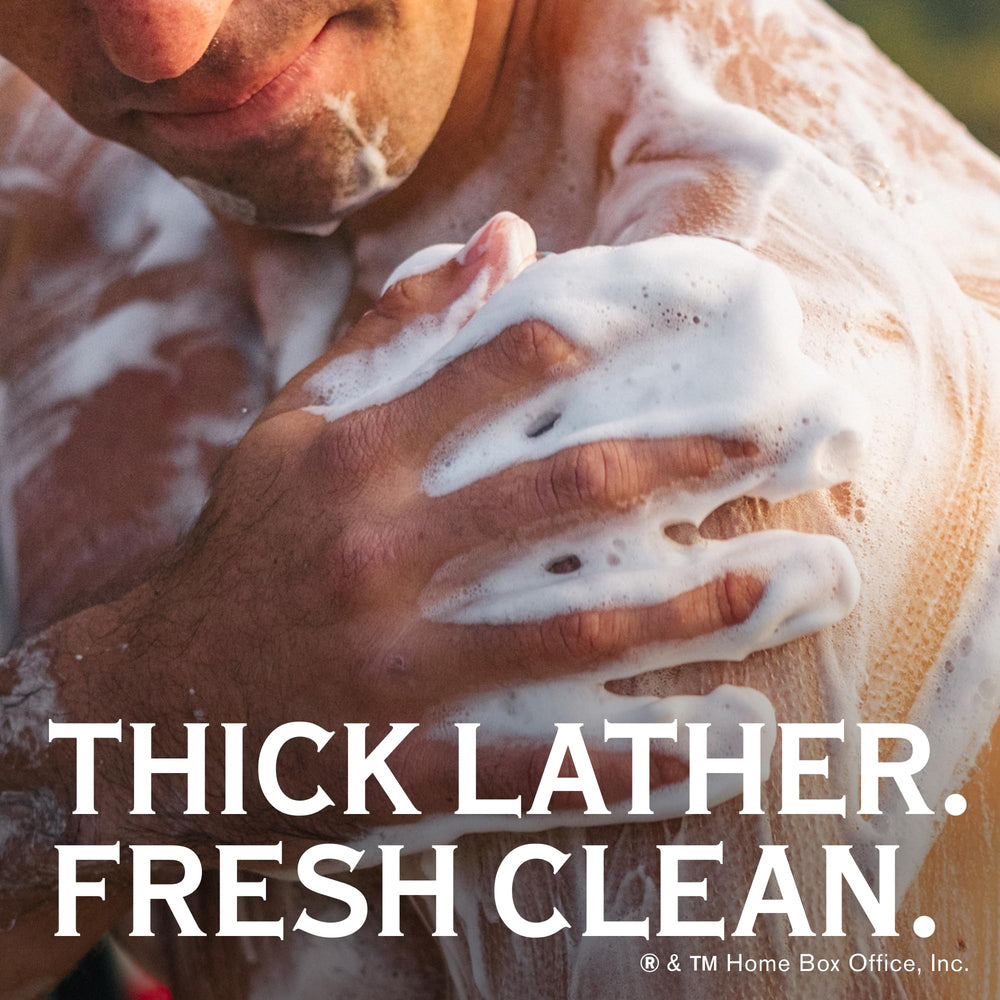 Every Man Jack Fire scent bottle for an energizing shower.