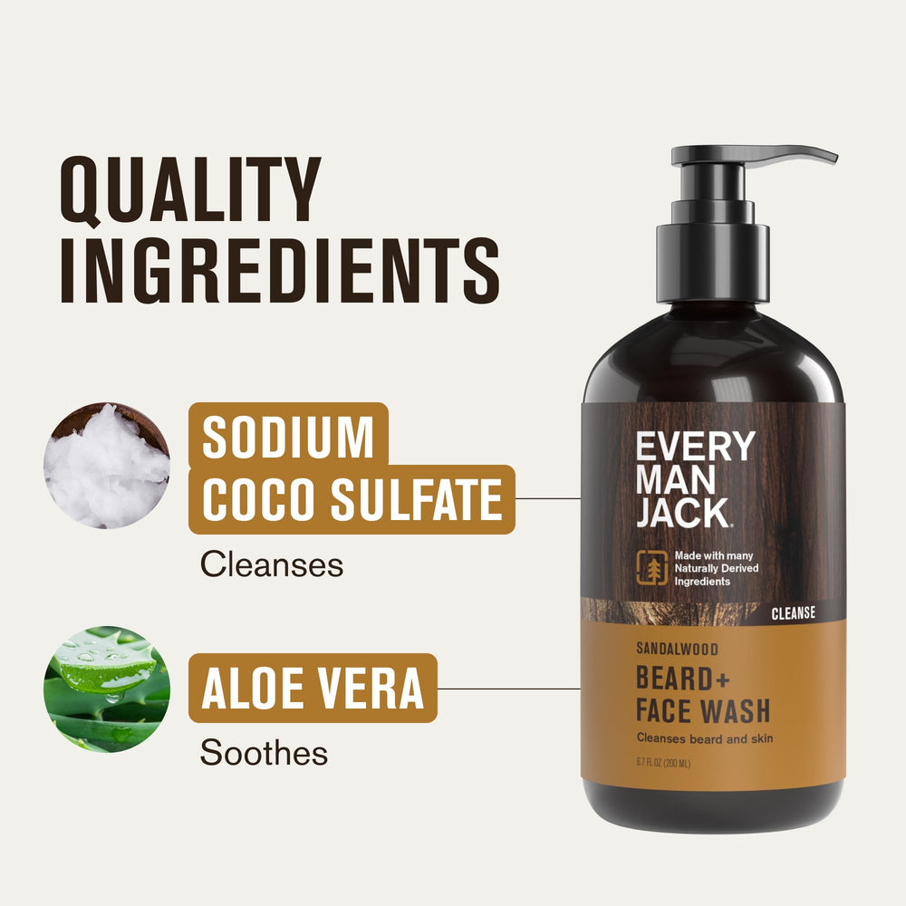 Label highlights natural ingredients and US-made quality