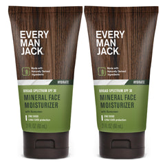 Every Man Jack Mineral Face Lotion SPF 30 bottle front for daily protection