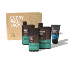 Every Man Jack moisturizing skin reviver close-up after wash