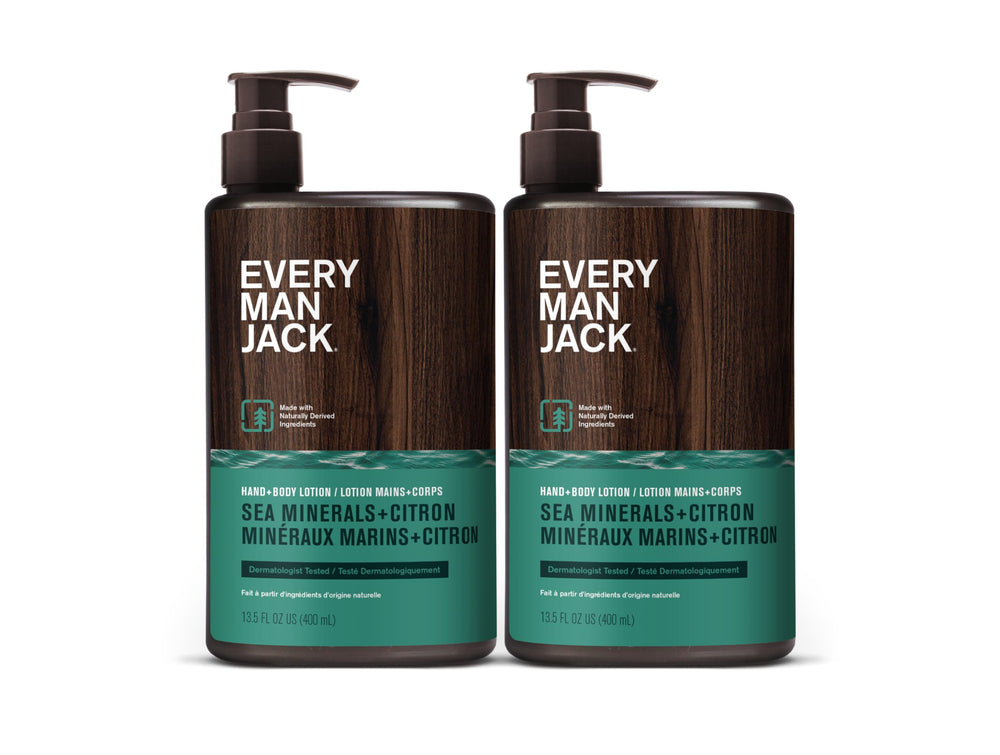 Two-bottle pack offers convenient home and travel hydration.