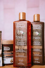 Every Strand jar on shelf signals premium moisture for hair.