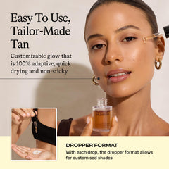 Everyday Humans Sun Blush Glowing Drops fragrance-free formula ideal for sensitive skin.