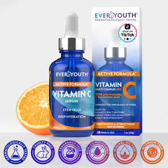 EVERYOUTH Retinol retinal serum bottle with premium finish for age-defying routine.