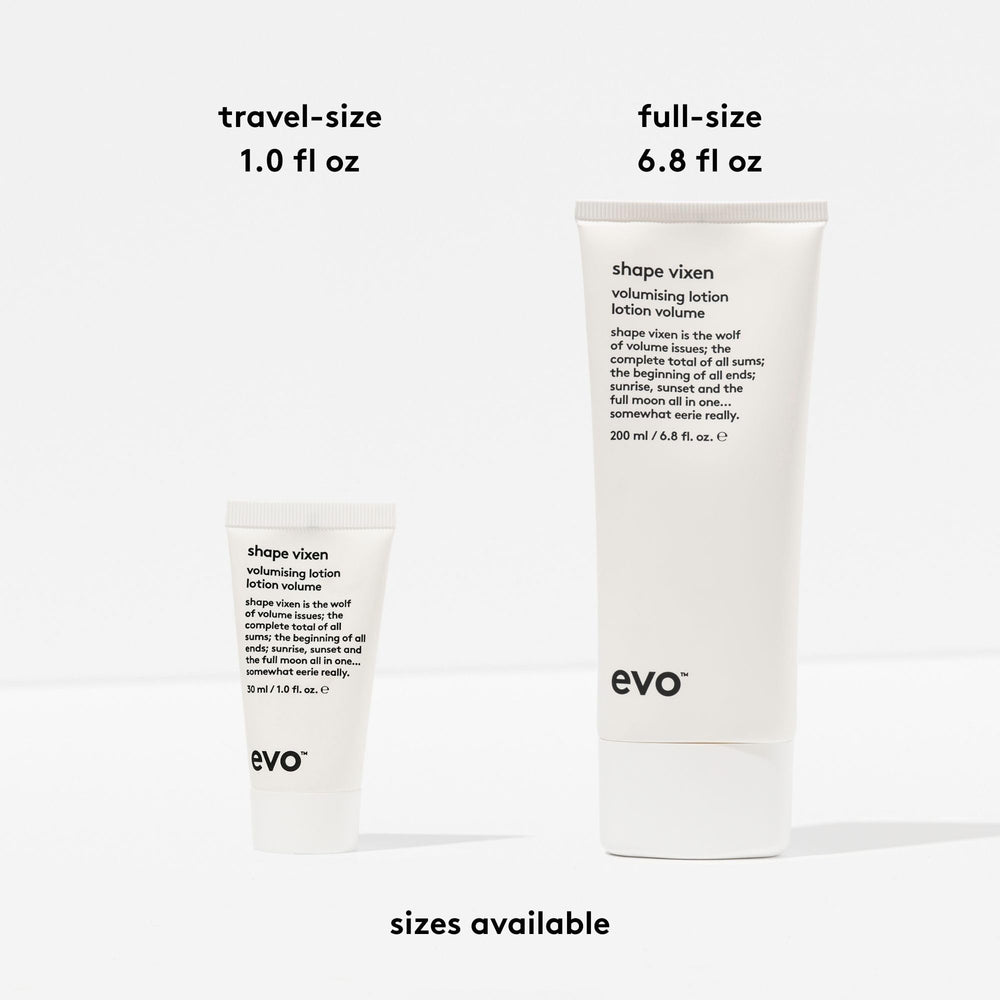 Travel-size EVO Shape Vixen pack ready for on-the-go styling