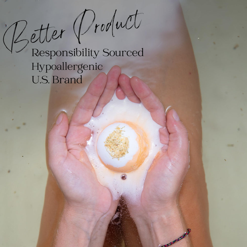 EvolutionUSA Inspire organic, cruelty-free formula keeps skin nourished during a relaxed soak.