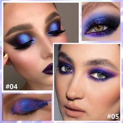 evpct Royal Sapphire Blue multichrome glitter closeup highlights radiant sparkle