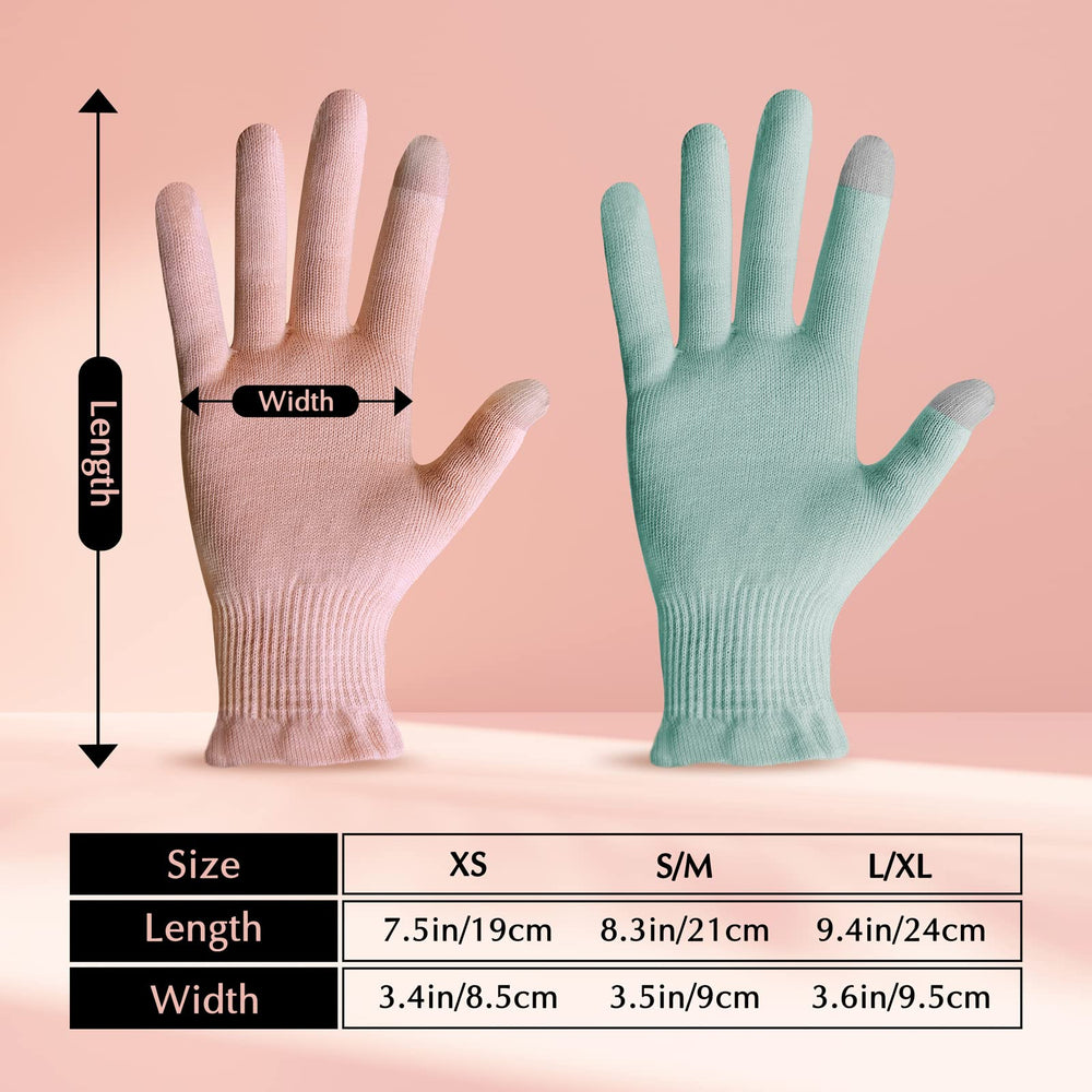 Evridwear seamless design with elastic cuffs keeps gloves in place.