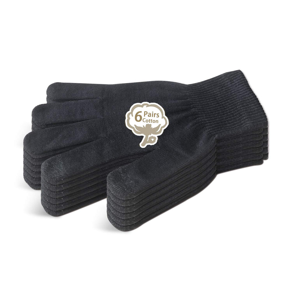 Evridwear gloves close-up showing touchscreen fingertips for easy device use.