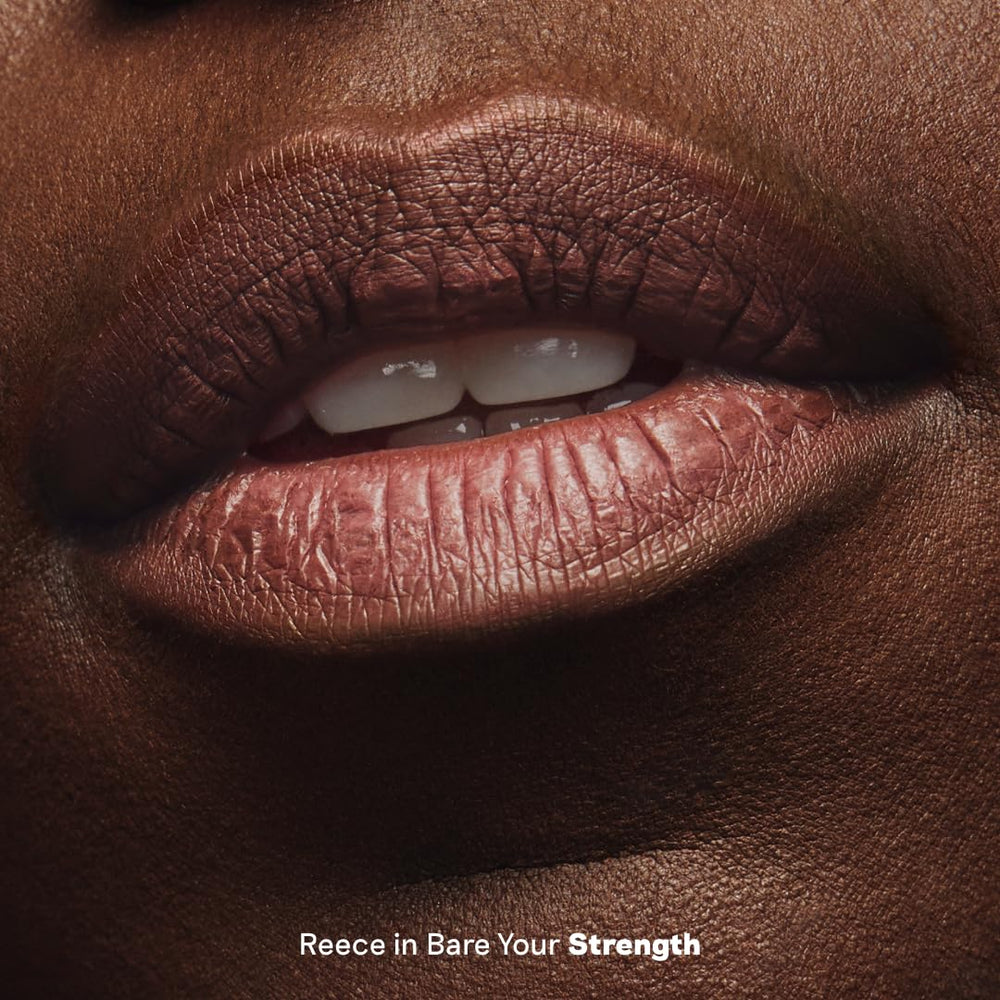 Close-up swatch of EXA Bare Lip Liner reveals rich pigment.
