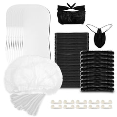 Existing Beauty Bronze Tan kit nose plugs help maintain focus during application