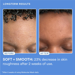 Experiment Lightweight silky finish suggests dewy, non-greasy look and easy absorption.