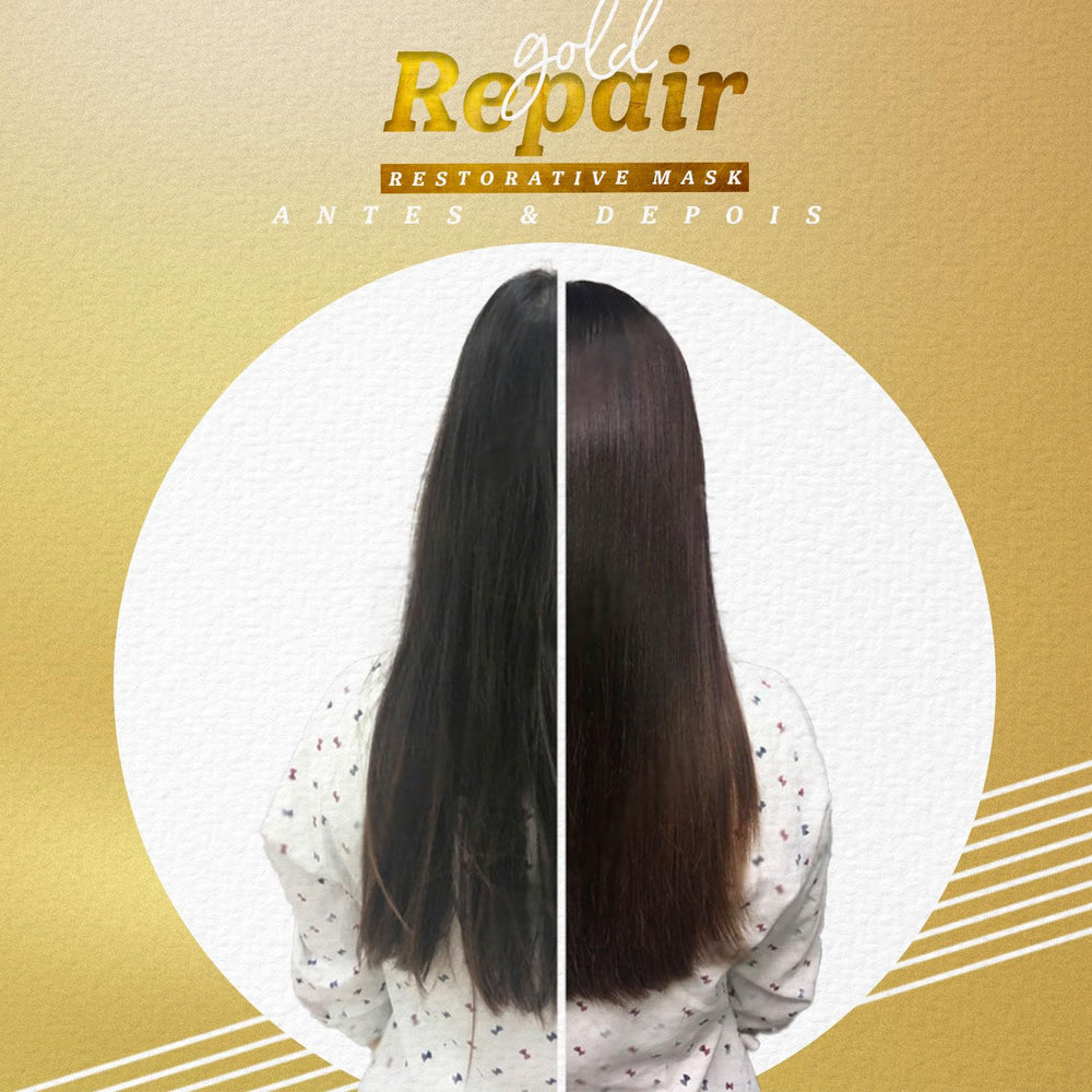 Expert Hair Gold silky finish on smooth strands after use, promoting manageability.