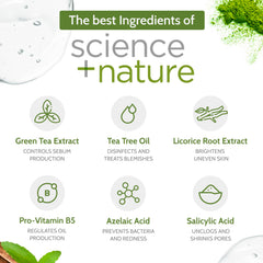 Exposed Skin Care clarifying mask purifies skin while calming redness.
