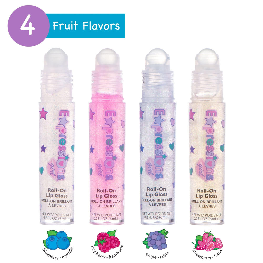 EXPRESSIONS girls party favors lip gloss necklaces sparkle at celebrations.
