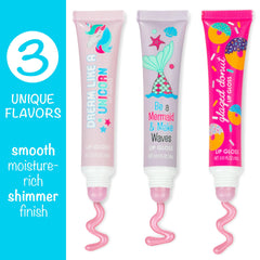 Expressions gloss twist-cap packaging for easy, mess-free reapplication.