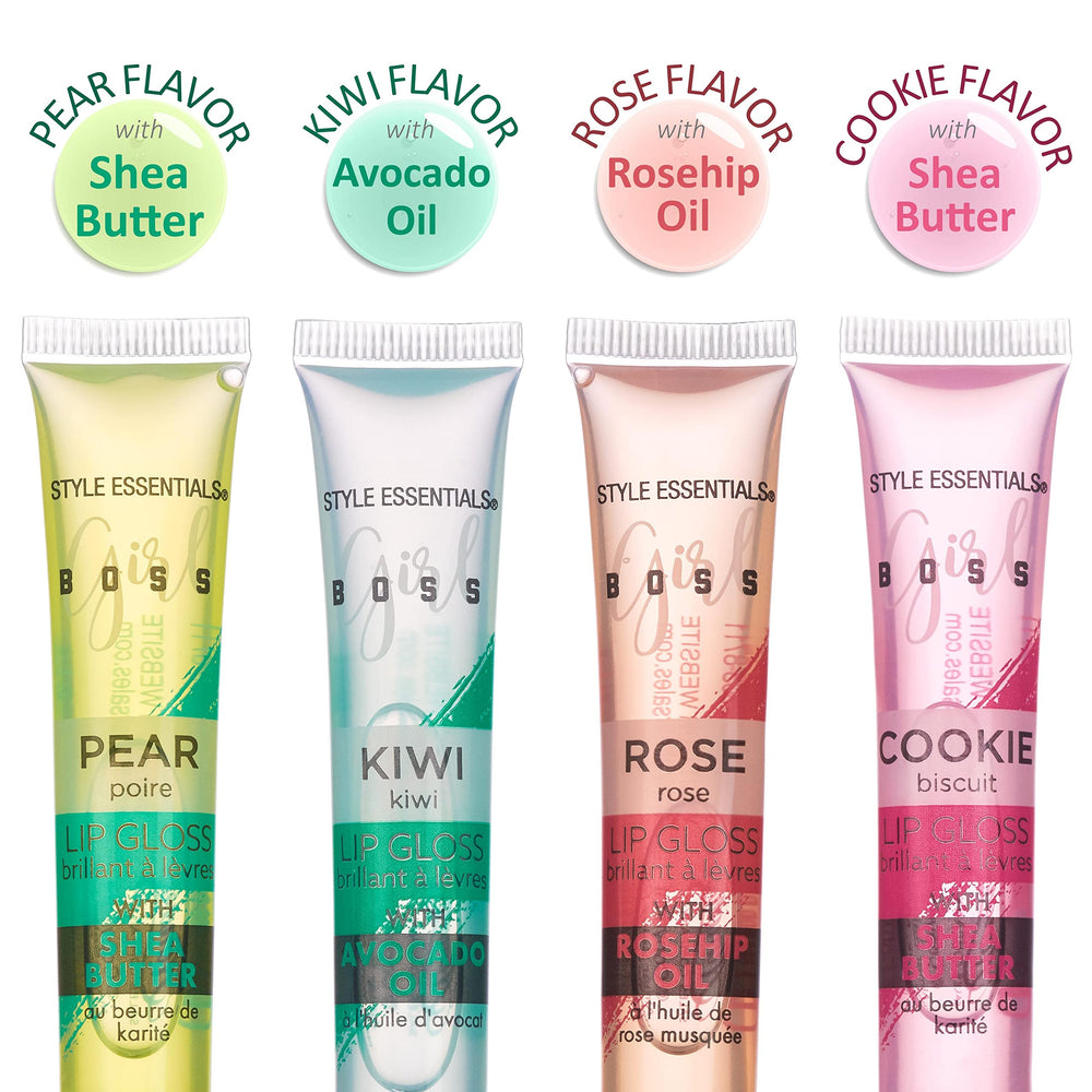 EXPRESSIONS melon flavored lip gloss offering juicy fragrance and conditioning shine
