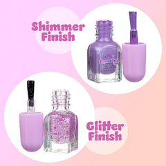 Expressions water-based nail polish designed for safe at-home manicures.