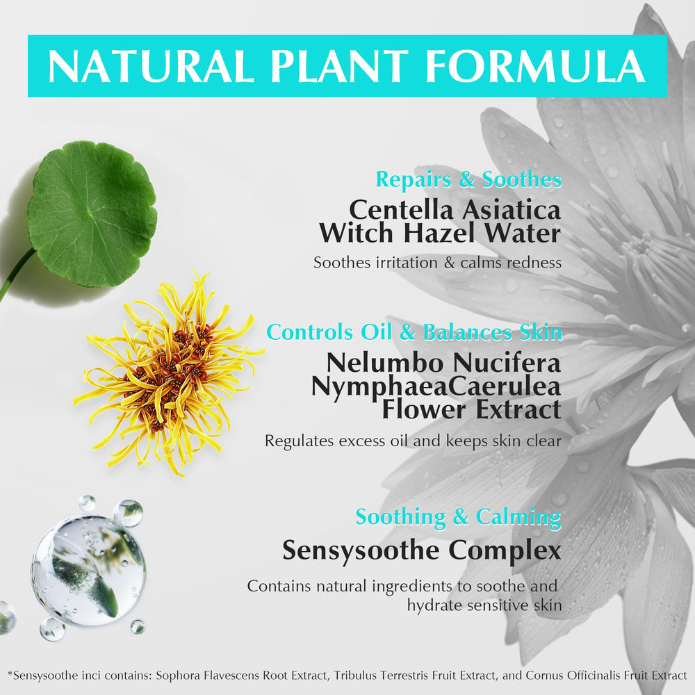 Expressions Wellness oil-control mask helps reduce shine throughout the day.