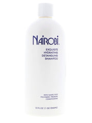 Generic Exquisite Hydrating Detangling Shampoo bottle showing sulfate-free hydration for hair