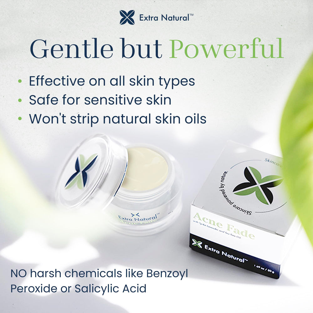Close-up of cream texture shows light, non-greasy feel for sensitive skin.