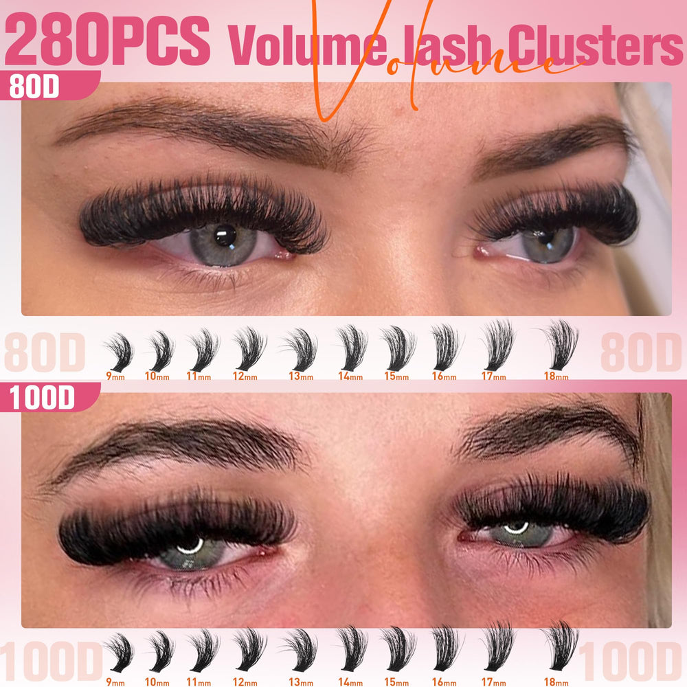 EYDEVRO precision lash tweezers ensure neat, controlled cluster placement